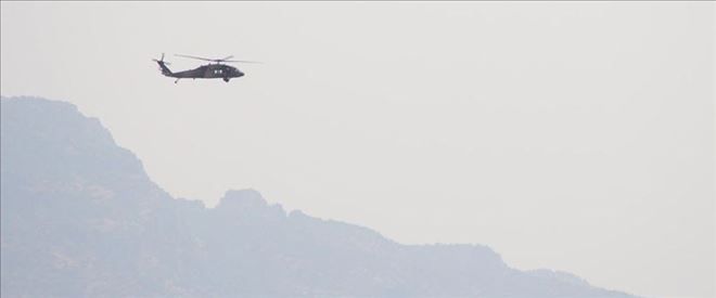 Askeri helikoptere doçkalı saldırı
