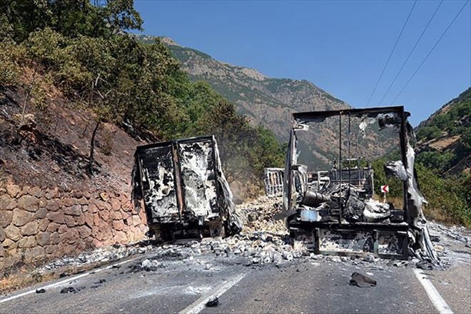 Tunceli-Erzincan karayolu kapatıldı