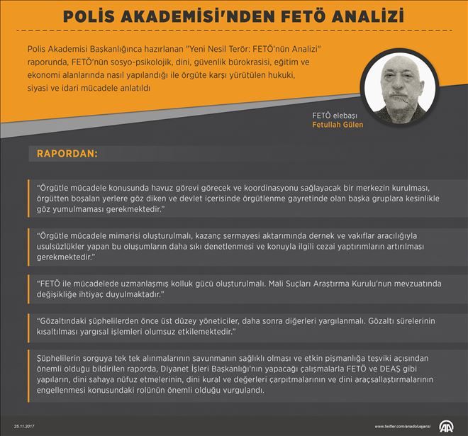  Polis Akademisinden FETÖ analizi