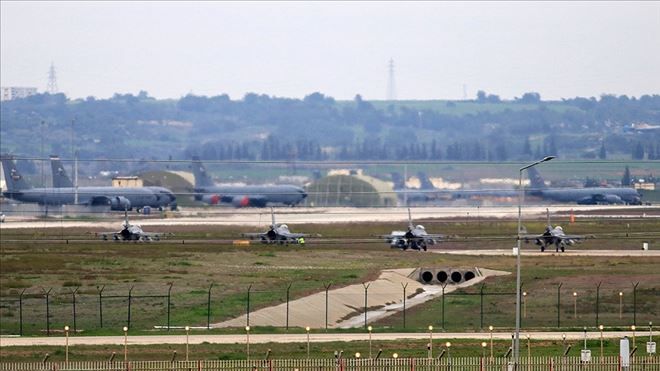 İncirlik´te Türk savaş uçakları hazır bekliyor