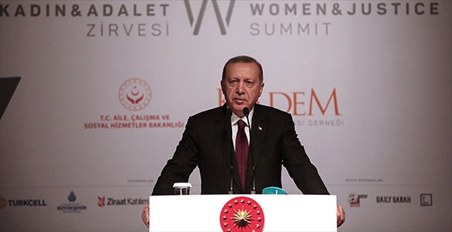 Erdoğan: Kadına ayrımcılık yapmamız mümkün değildir