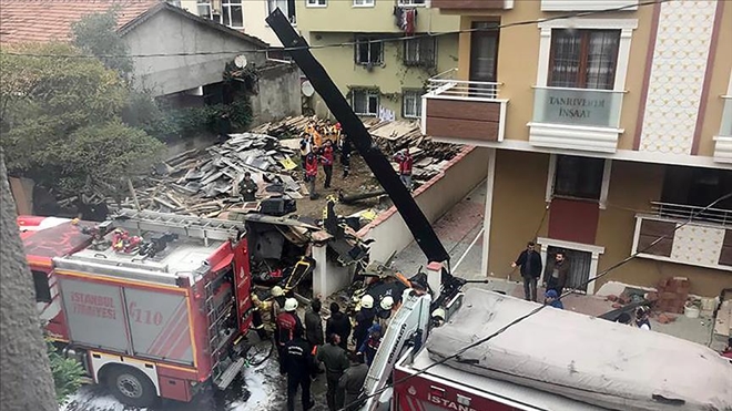 İstanbul Sancaktepe helikopter düştü: 4 şehit
