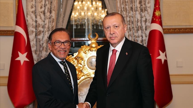 Erdoğan Enver İbrahim´i kabul etti