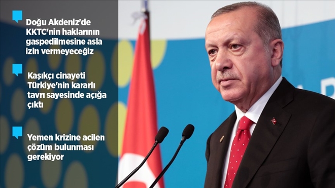 Cumhurbaşkanı Erdoğan: Kaşıkçı cinayetinin tüm sorumluları ortaya çıkartılmalı