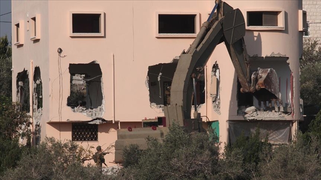 İsrail 2018´de Batı Şeria ile Doğu Kudüs´te 538 ev yıktı