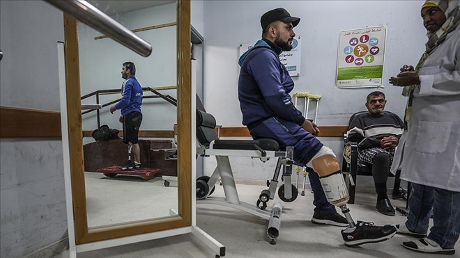 Gazze´deki protez merkezi Filistinlilere umut oldu