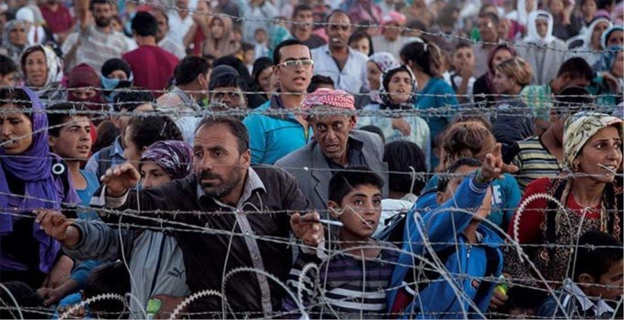 20 bin sivil daha Türkiye sınırına göç etti