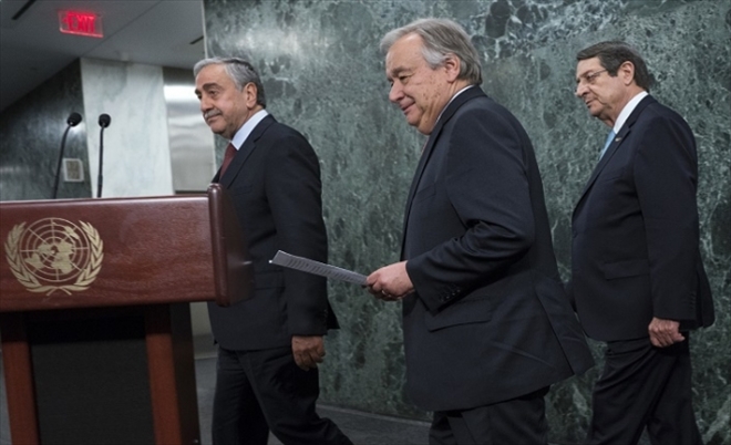 BM Genel Sekreteri Guterres Kıbrıs raporunu sundu