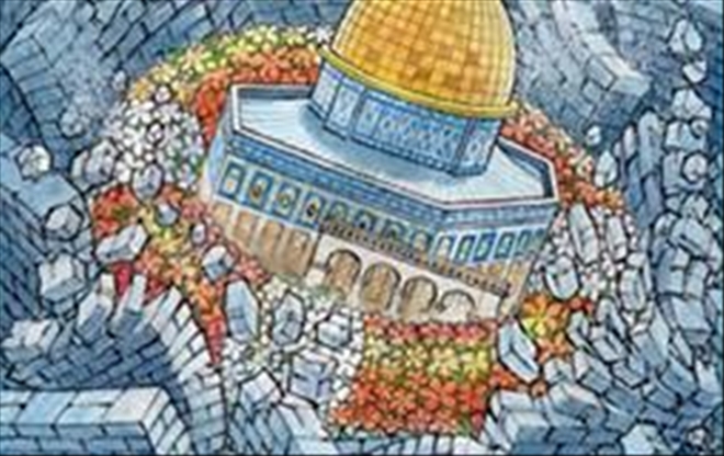 İslamcı STK´lardan Özgür Kudüs Yürüyüşü...