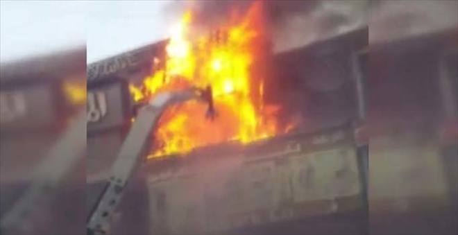 Kahire´de büyük yangın: 51 kişi yaralandı