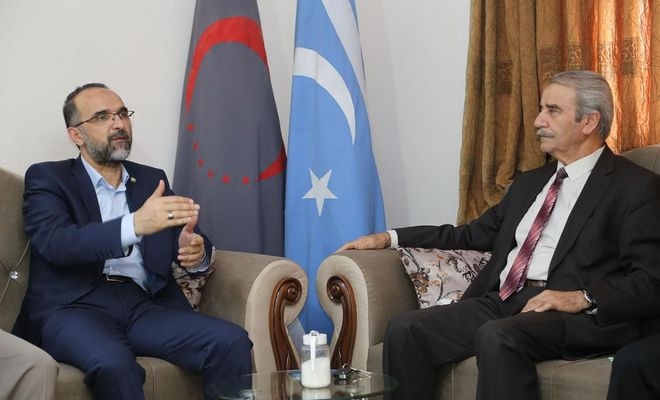 HÜDA PAR Genel Başkanı Sağlam Türkmenlerle bir araya geldi