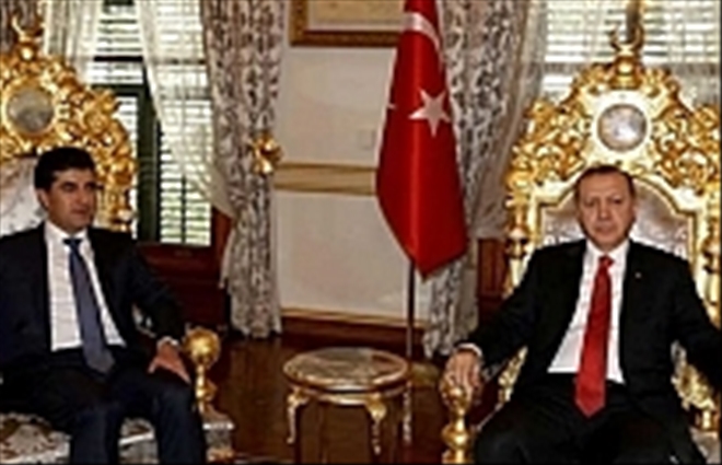 Barzani Cumhurbaşkanı Erdoğan´la görüşmek üzere İstanbul´da