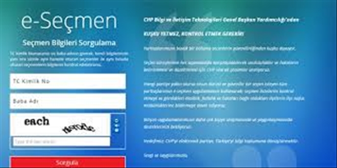 Türkiye çevrimiçi seçim Araştırması