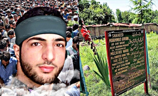 Burhan Wani´nin ölüm yıldönümü: Keşmir´de internet hizmetleri askıya alındı