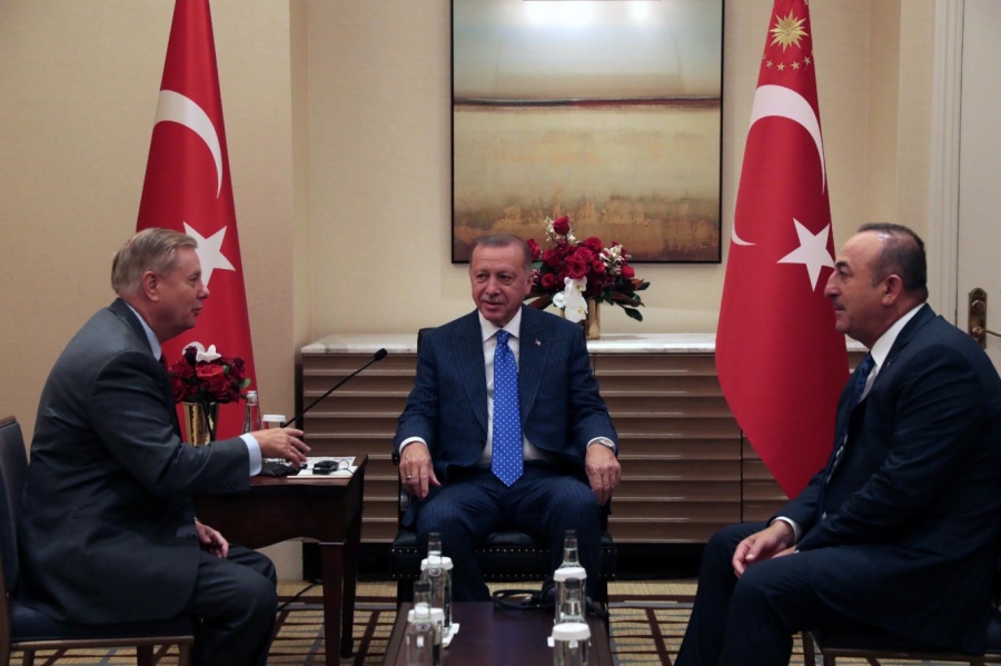 Erdoğan ile görüşen Senatör Graham: Türkiye’nin Esed’in askeri olarak kazanmaması için sağladığı destek vazgeçilmez