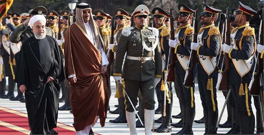 Katar Emiri ilk kez İran