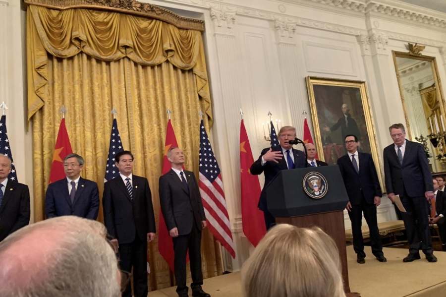 ABD ile Çin, birinci faz ticaret anlaşmasını imzaladı: 