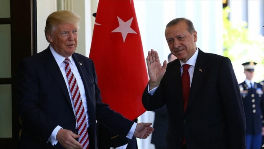 Erdoğan, Trump ile görüştü..