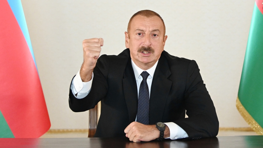 Aliyev, Türkiyesiz çözüme rağmen Putin’i işaret etti: Karabağ’ı Rusya çözer