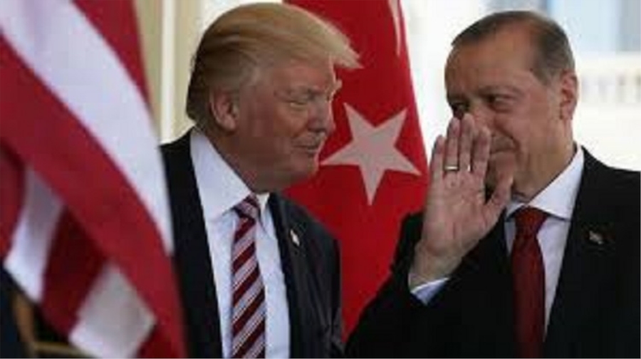 Amerika başkanı Trump Cumhurbaşkanı Erdoğan’ı arayıp İdlib