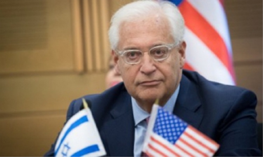 Amerika’nın İsrail büyükelçisi David Friedman: İsrail, Kitab-ı Mukaddes’teki yurduna kavuşuyor...