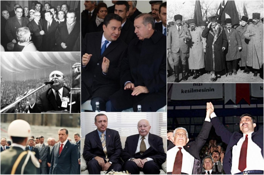 Türk siyasi hayatında yol ayrımları ve yeni partiler