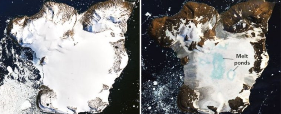 Antarktika Eşi Görülmemiş Bir Yaz Sıcak Hava Dalgası Yaşadı