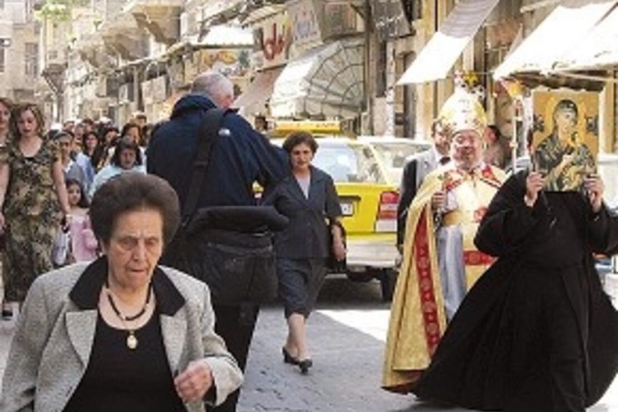 Bab Şarki’den çıkınca, Şam’ın Hıristiyan mahallesi karşınızda
