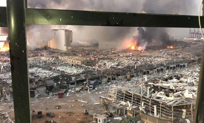 Beyrut Limanı’ndaki patlama füzeden mi kaynaklanıyor?