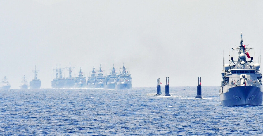 Türk ve İspanyol savaş gemileri Ege