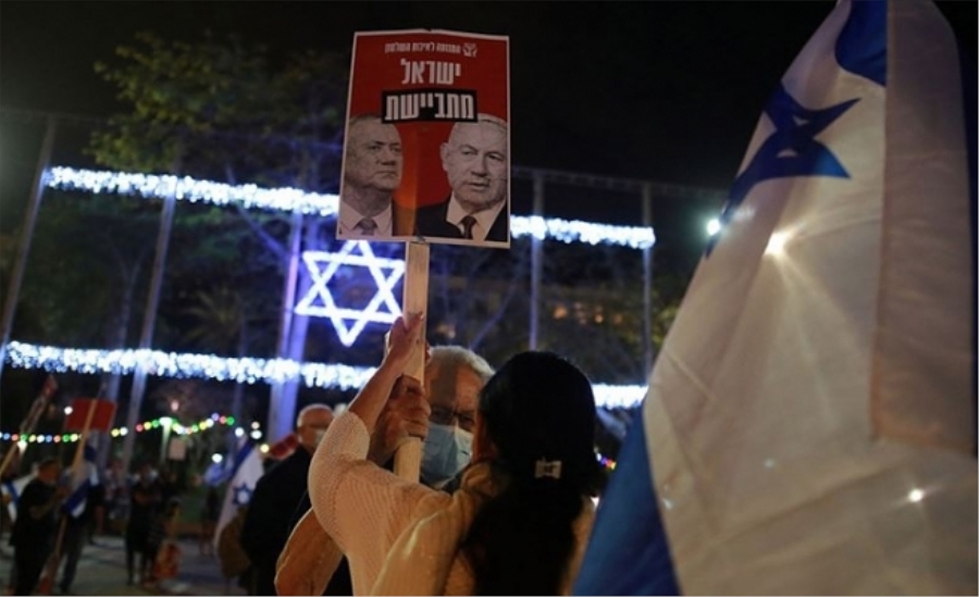 Netanyahu ile koalisyon ortağı Gantz arasında tartışma