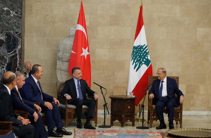 Cumhurbaşkanı Yardımcısı Fuat Oktay Lübnan