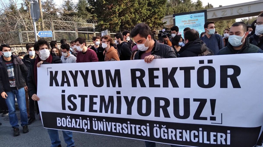 Boğaziçi Üniversitesi eylemlerinde 16 gözaltı