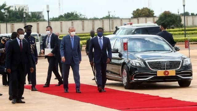 Cumhurbaşkanı Erdoğan Togo