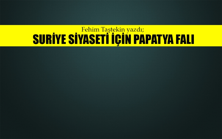 Suriye siyaseti için papatya falı 