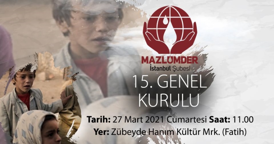 Mazlumder İstanbul Şubesi  Genel Kurul