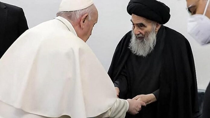 Papa Francis: Sistani ile görüşmek ruhuma iyi geldi