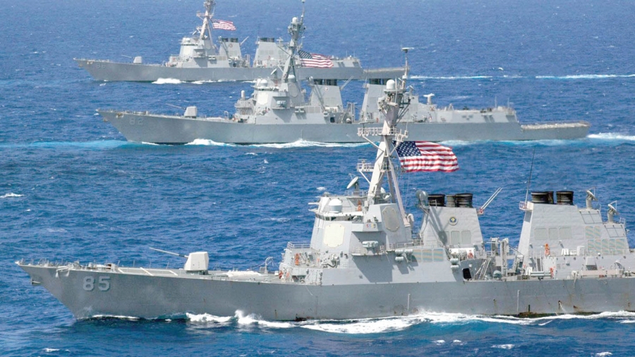 ABD gemileri Karadeniz
