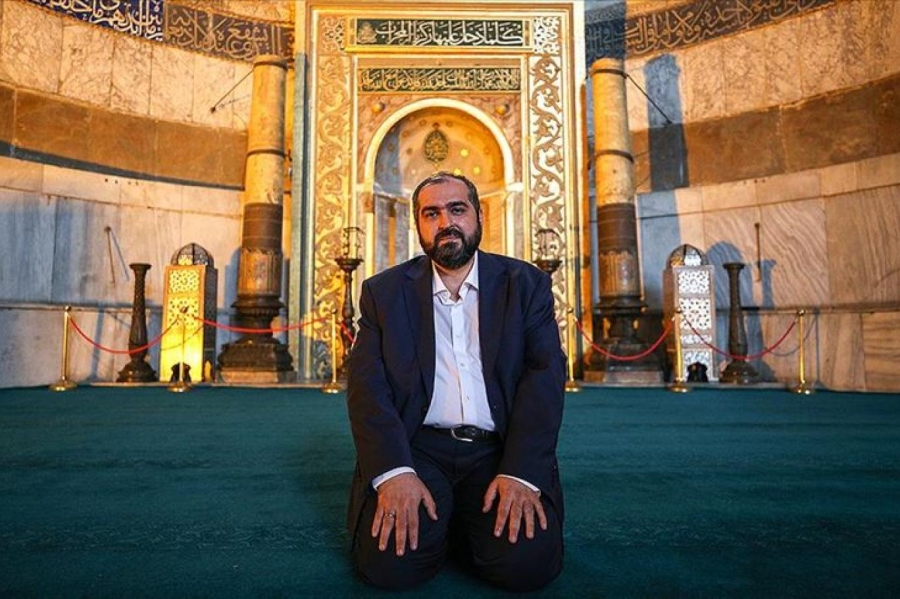 Ayasofya imamı Mehmet Boynukalın istifa etti
