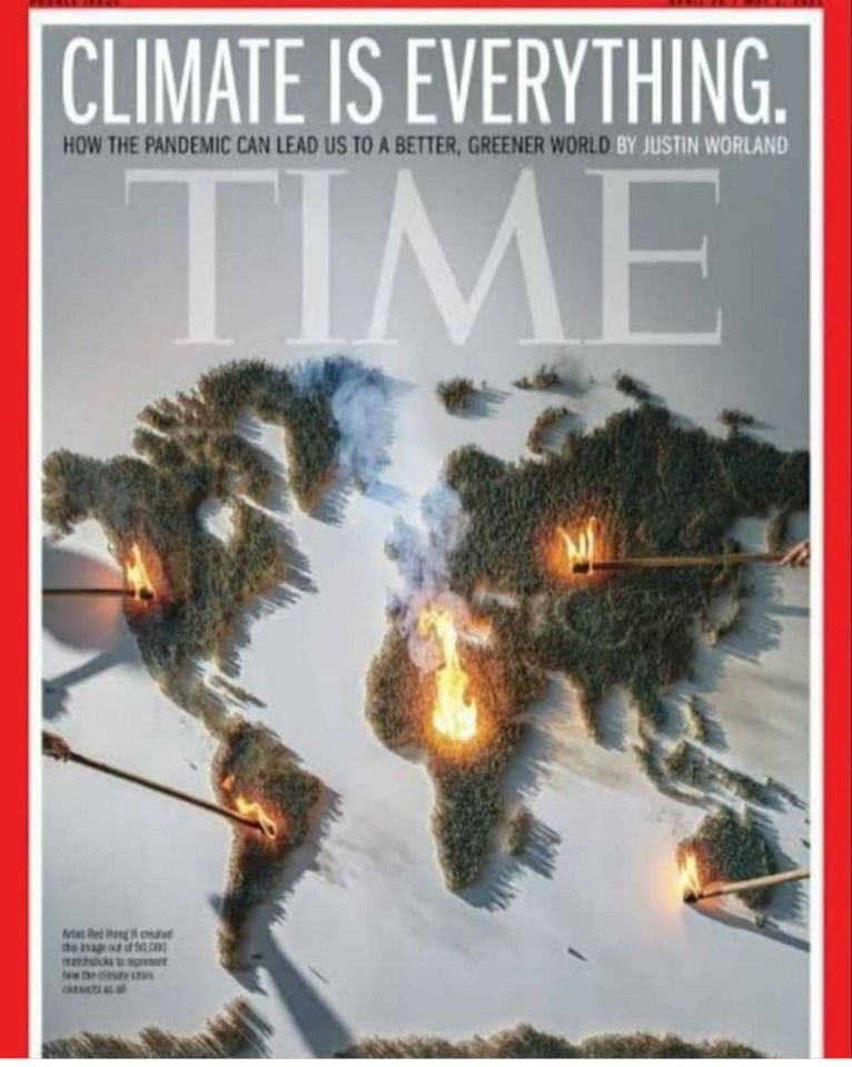 Time Dergisi’nin kapağı ortalığı alevlendirecek! Yangınlar neden çıktı