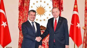 Cumhurbaşkanı Erdoğan, Mesrur Barzani