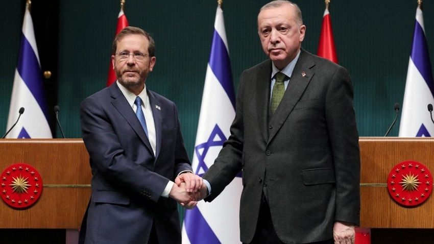 İsrail lideriyle görüşen Erdoğan, 