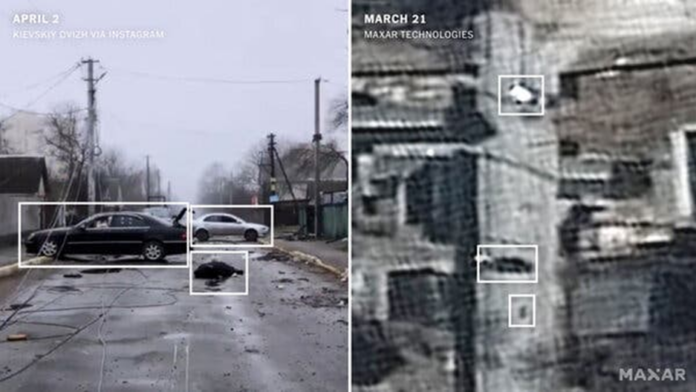 Uydu görüntüleri Rusya’nın iddiasını yalanladı: Buça’daki cesetlerin sonradan yerleştirildiğini iddia etmişti