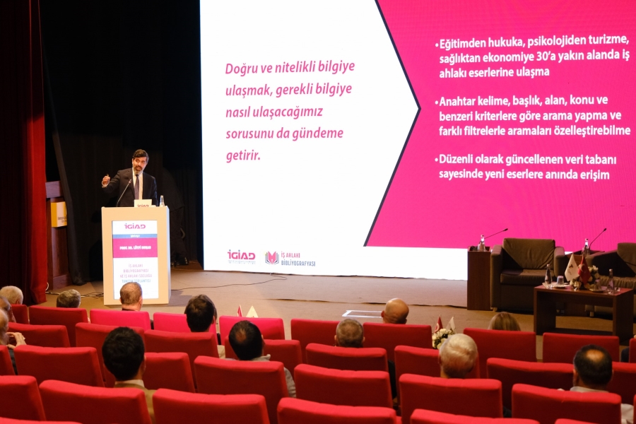 İş Ahlakı Bibliyografyası ve İş Ahlakı Sözlüğü Tanıtım Toplantısı İstanbul Ticaret Üniversitesi
