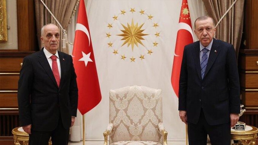 Türk-İş Başkanı ve Erdoğan arasında 