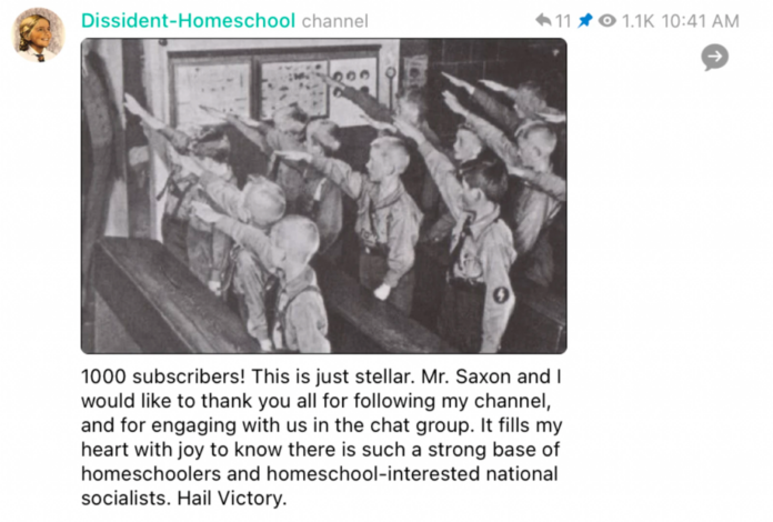 ABD’de uzaktan Nazi eğitimi: Çocuklarına Nazi müfredatını öğretmek isteyen 1000 ebeveyn Telegram’da örgütlendi
