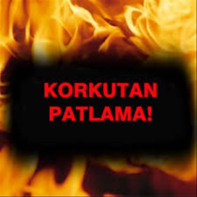 ANTALYADA PATLAMA