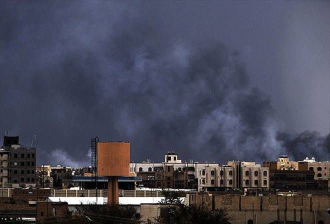 YEMEN´DE HUSİLERE YÖNELİK HAVA SALDIRILARI SÜRÜYOR