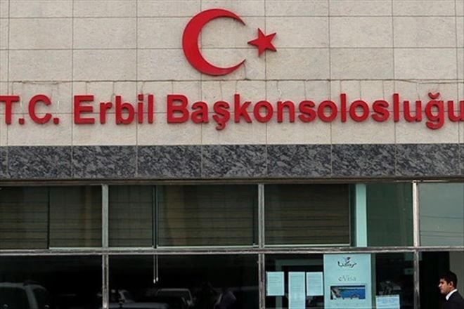 Erbil´deki Türk konsolosluğuna silahlı saldırı