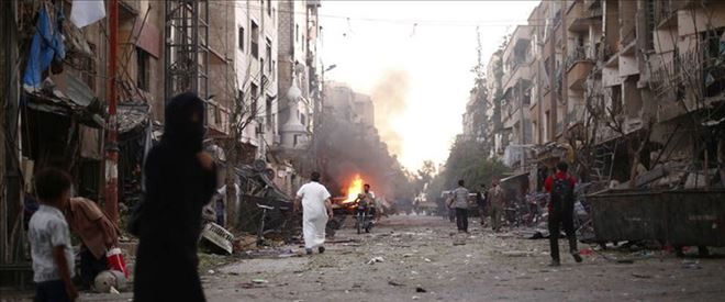 Esed Şam´ı afet bölgesine çevirdi